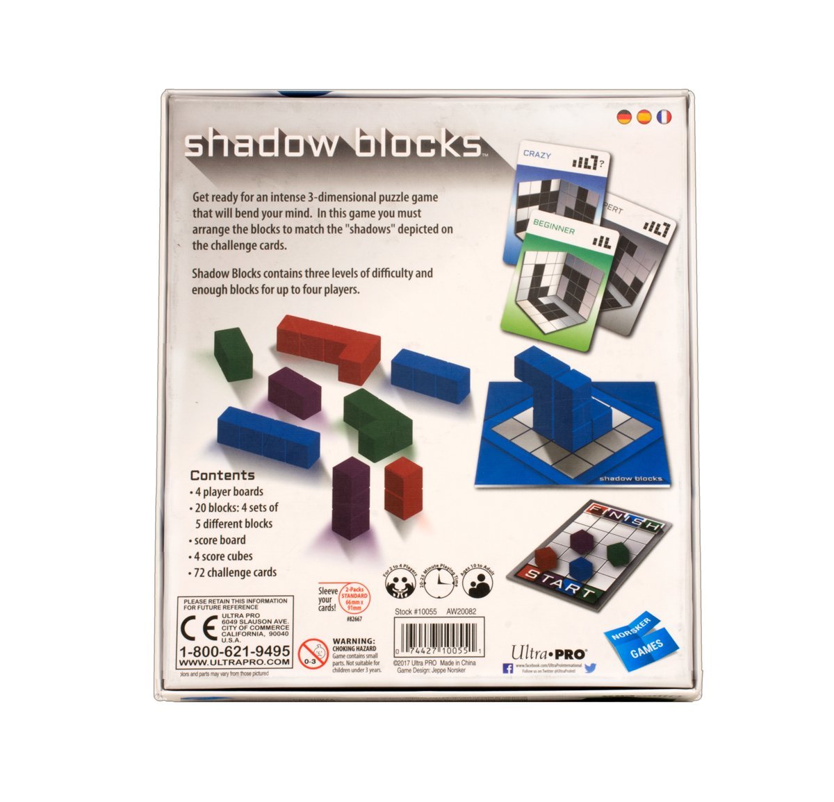 Shadow Blocks Board Game Monopolis Toko Board Games